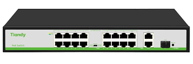 Tiandy 16 Port POE Switch