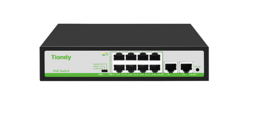 8 PORT POE Switch + 2 x GB